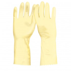 Guantes de látex color natural (Caja por 6)