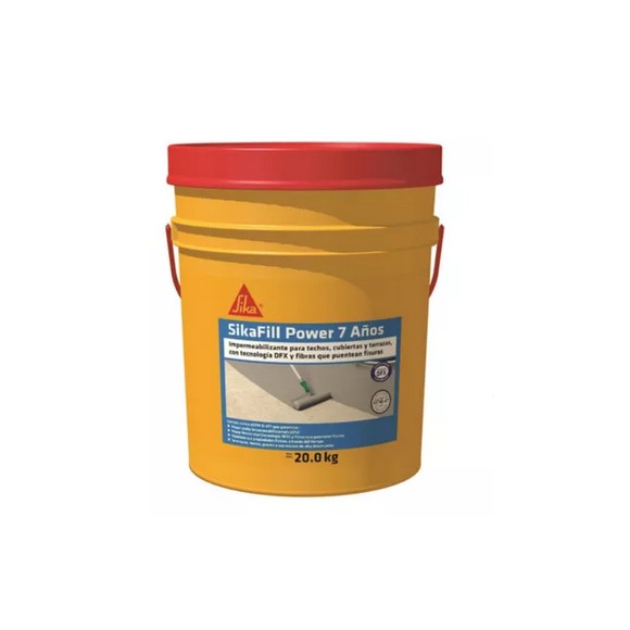  Sika Acril Techo 7 Blanco 1kg Sika