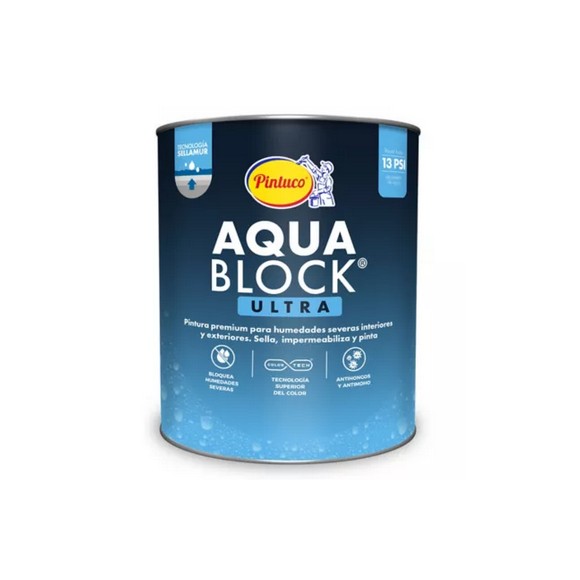 Pintura impermeabilizante aquablock ultra