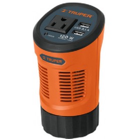 Inversor de corriente 120 W tipo vaso