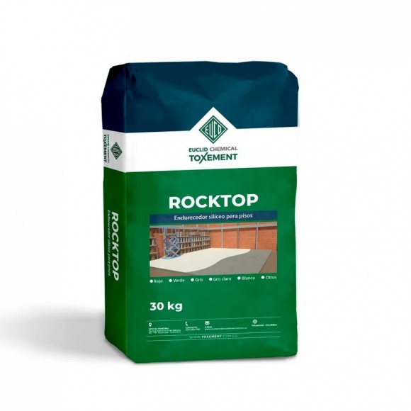 Rocktop 30 Kg Endurecedor silíceo para pisos
