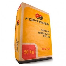 Cemento Gris Fortecem 50 Kg