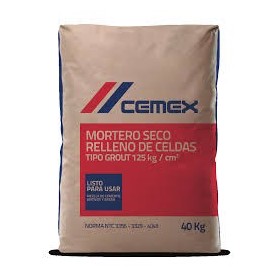 Mortero seco relleno de celdas 40 Kg