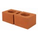 Ladrillo Portante 30 x 12 Celda Circular Terracota